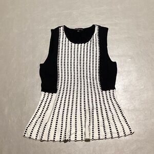 ANTONIO MELANI Black Knit Top